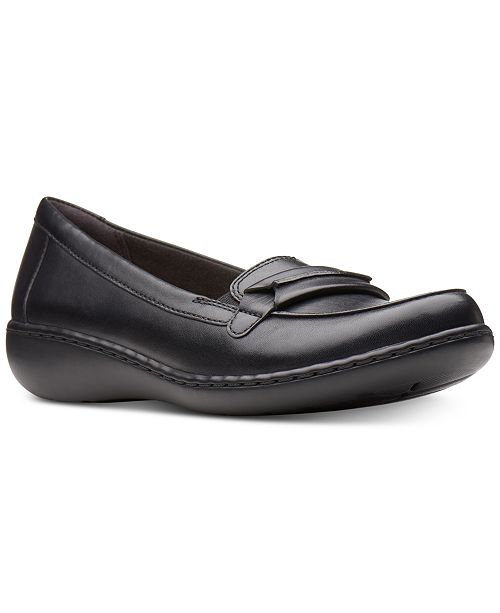 Clarks Collection Women&#39;s Ashland Lily Loafers & Reviews - Slippers - Shoes - Macy&#39;s