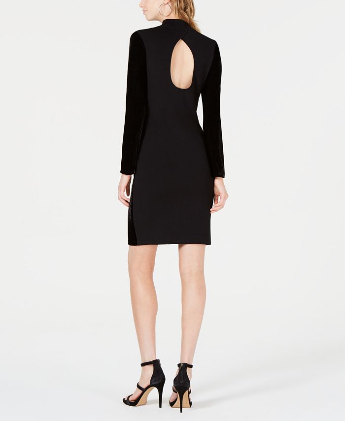 Bar III Velvet Sweater Dress, Created for Macy's & Reviews - Dresses ...