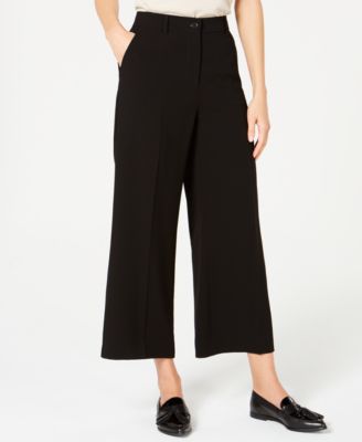 Weekend Max Mara - Neutro Cropped Wide-Leg Pants