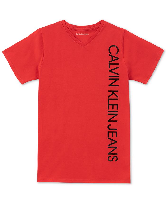 Calvin Klein Little Boys Logo T-Shirt & Reviews - Shirts & Tops - Kids ...