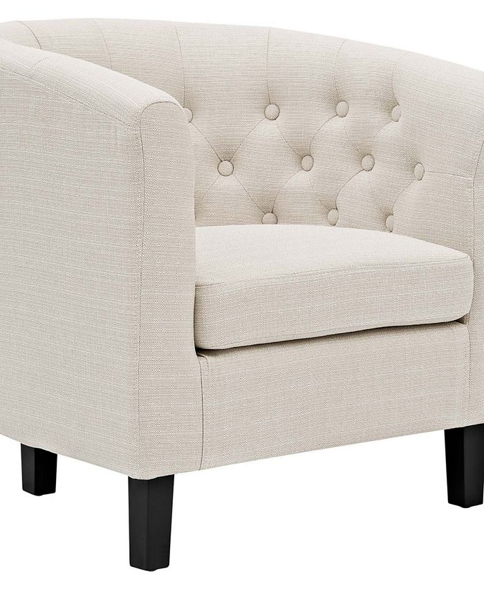 Modway Prospect Upholstered Fabric Armchair & Reviews Furniture Macy's