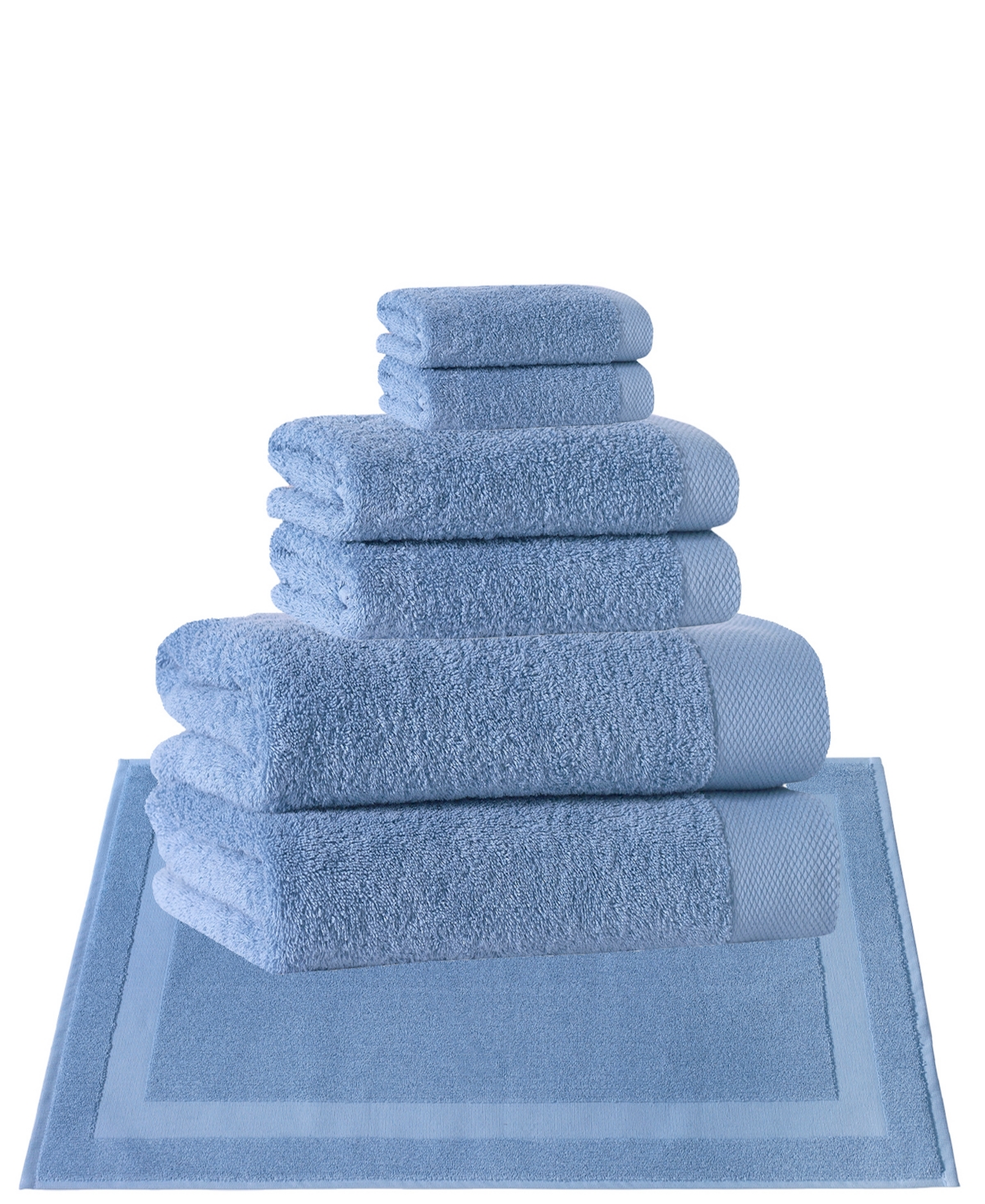 Enchante Home Signature 8-pc. Turkish Cotton Towel Set In Turquoise