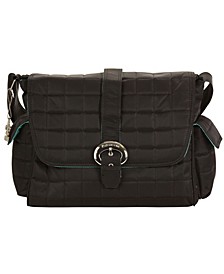 Featherweight Quilted Buckle Diaper Bag