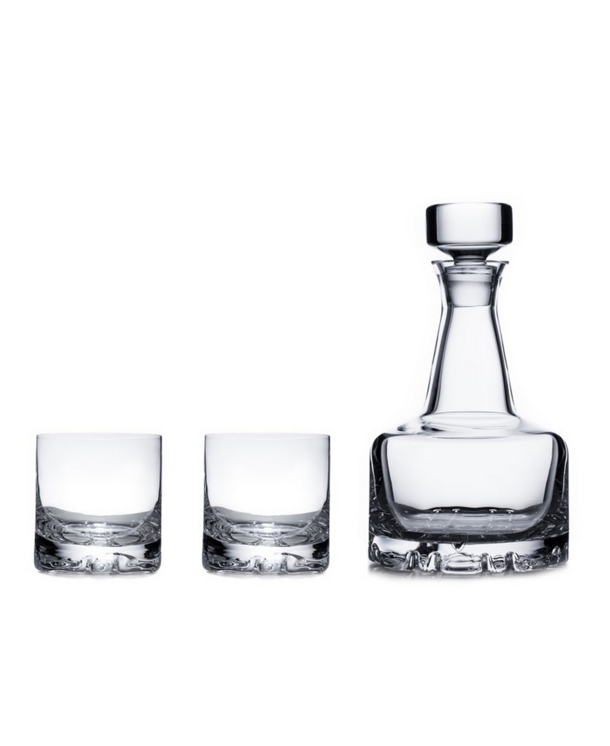 Shop Orrefors Erik Double Old Fashioned Glasses & Decanter Set In Clear