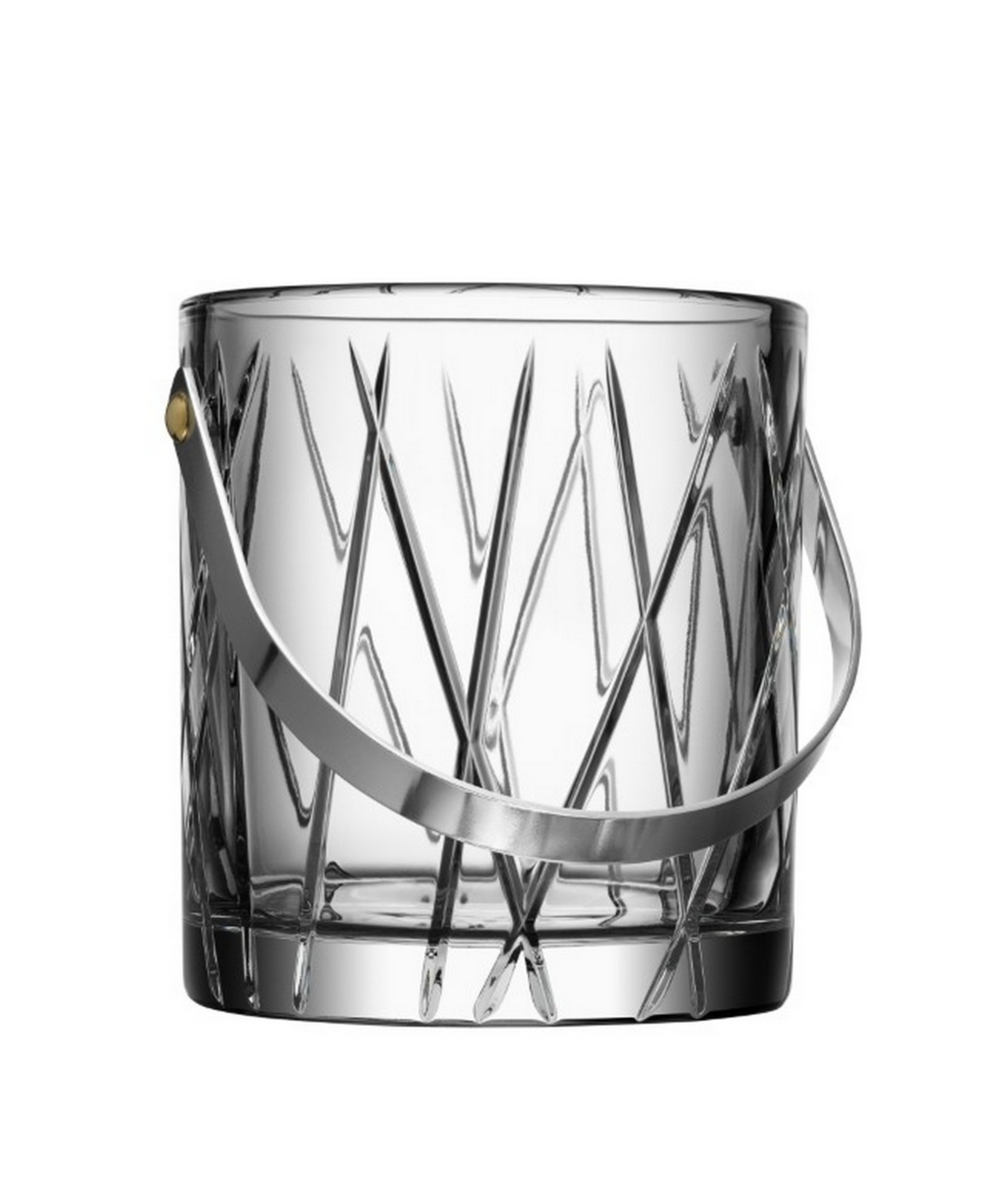 Orrefors City Ice Bucket In Clear