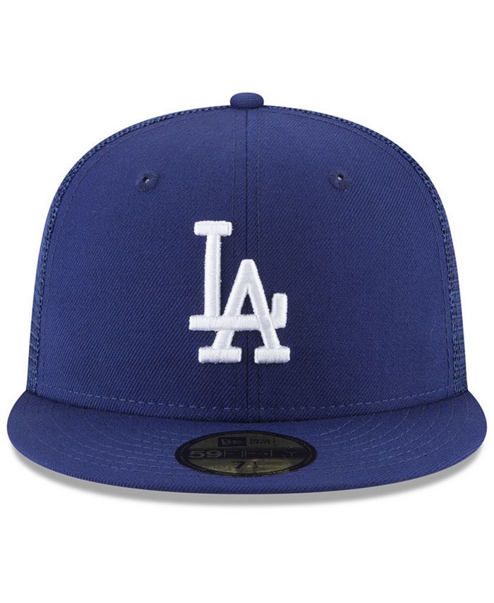 New Era Los Angeles Dodgers On-Field Mesh Back 59FIFTY Fitted Cap - Macy's