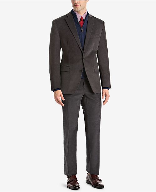Lauren Ralph Lauren Men S Classic Fit Ultraflex Corduroy Suit