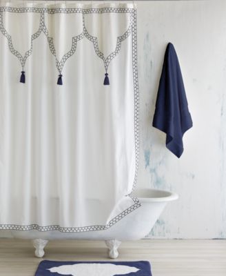 John Robshaw - JOHN ROBSHAW ISWAR SHOWER CURTAIN