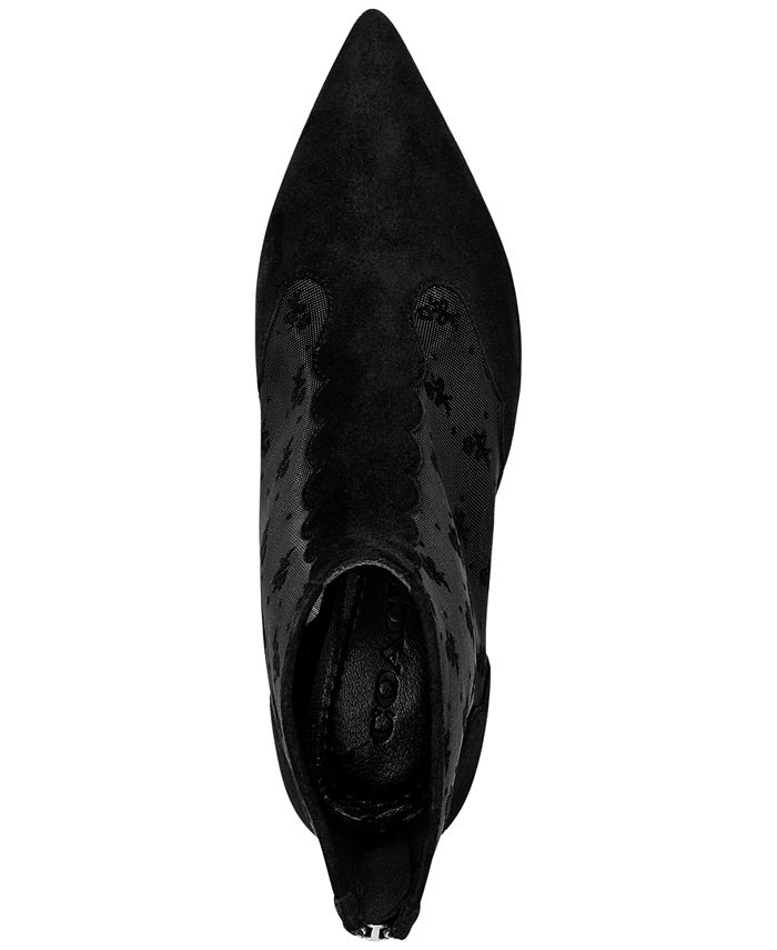 Coach skyler ankle booties on sale