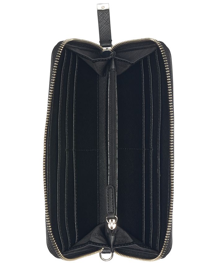 Calvin Klein Saffiano Leather Wallet - Macy's