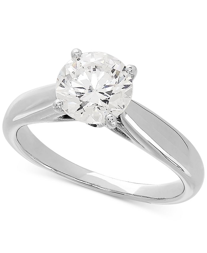 Grown With Love Lab Grown Diamond Solitaire Engagement Ring 1 1 2