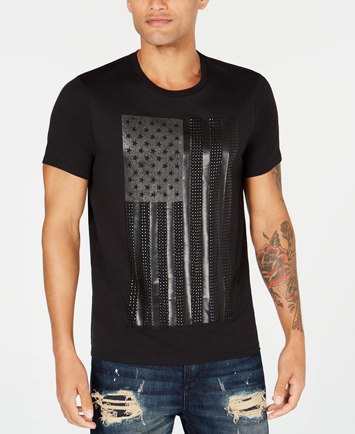 GUESS Men's Flag Graphic T-Shirt - Macy's