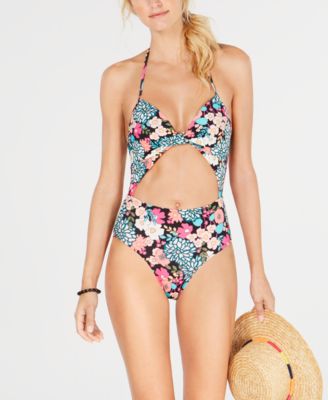 twist one piece swimsuit