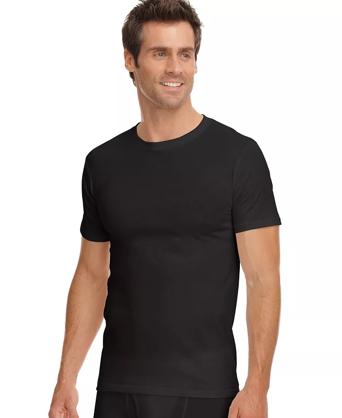 Men's 3-Pack Classic Collection Tag-less Undershirts - thumbnail 4