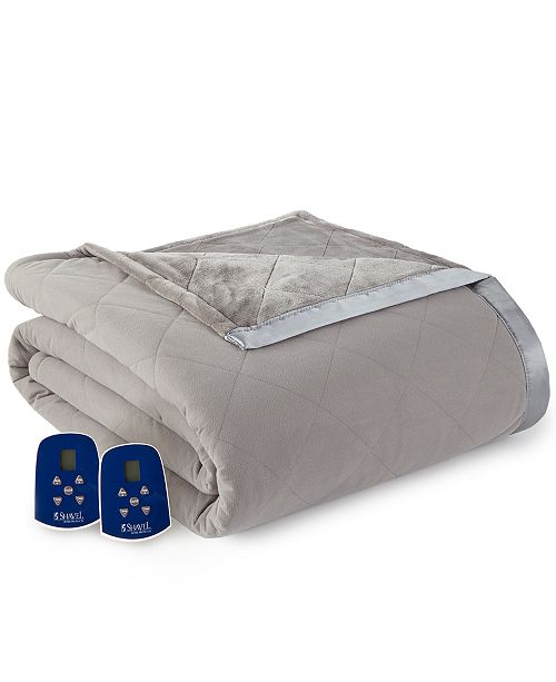 Shavel Micro Flannel® to Ultra Velvet® Electric Comforter/Blanket ...