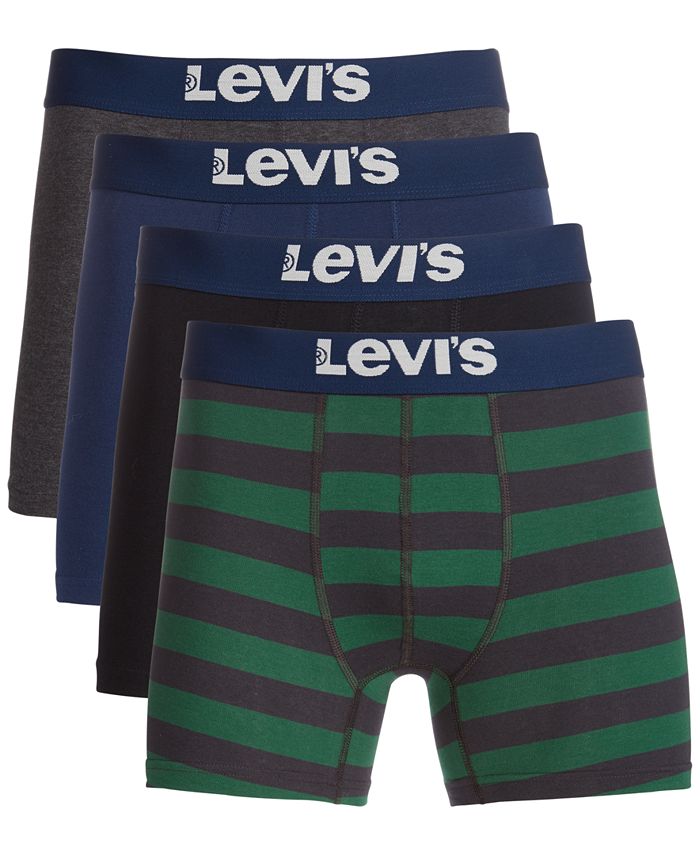 Levi's Men's 4-Pk. Stretch Boxer Briefs - Macy's