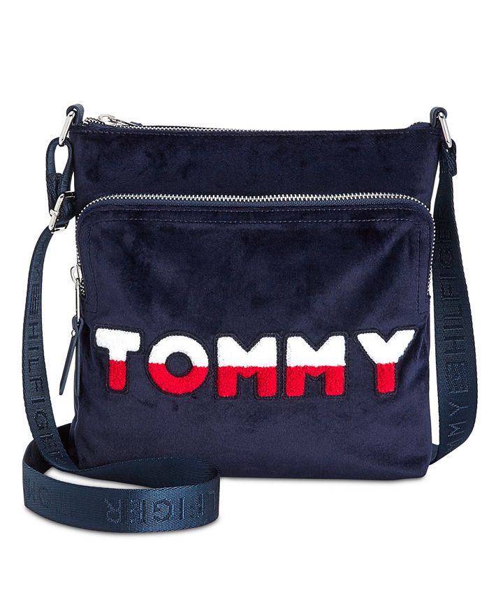 Tommy Hilfiger Tommy Velvet North/South Crossbody - Macy's