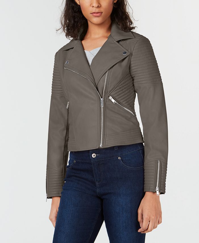 Bar III Quilted Moto Jacket, Created for Macy's Macy's
