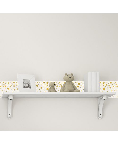 Tempaper Falling Stars Self Adhesive Borders Reviews Wallpaper