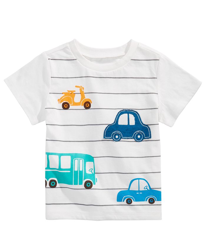 First Impressions Baby Boys Cars T-Shirt, Created for Macy's - Macy's