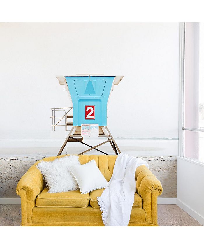 Deny Designs - Bree Madden Blue Tower Wall Mural