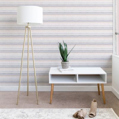 Deny Designs - Holli Zollinger FRENCH LINEN STRIPE NAVY wallpaper