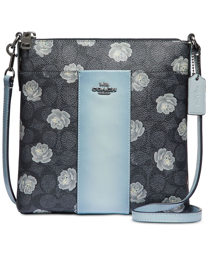 Kitt messenger crossbody sales in signature rose print