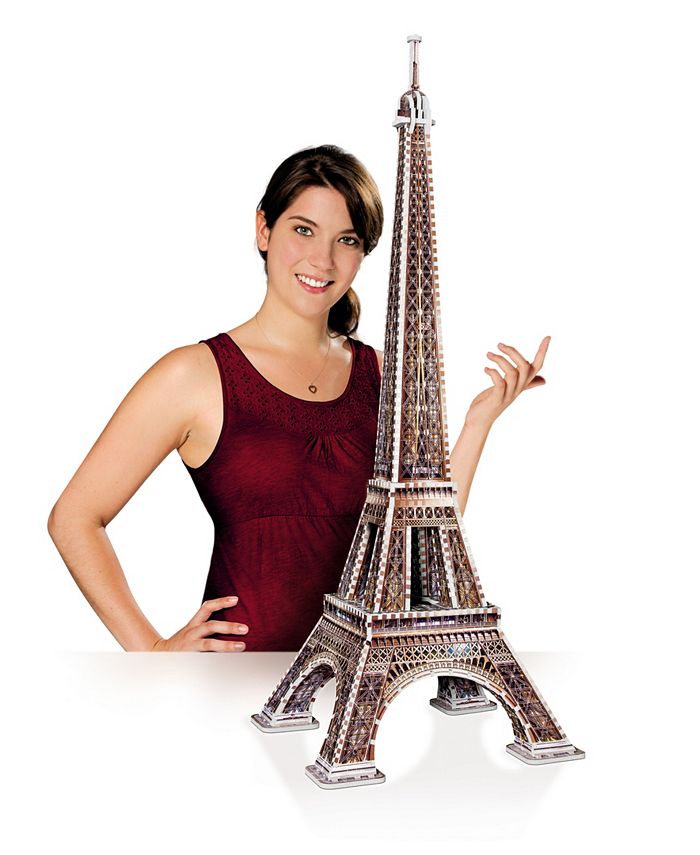 MasterPieces Puzzles Wrebbit Eiffel Tower 3D Puzzle 816 Pieces Macy's