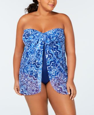 ralph lauren flyaway swimsuit plus size