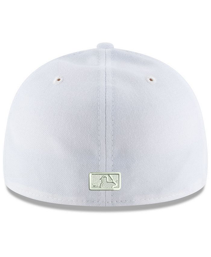 New Era Boston Red Sox Triple White Low Profile 59FIFTY Fitted Cap ...