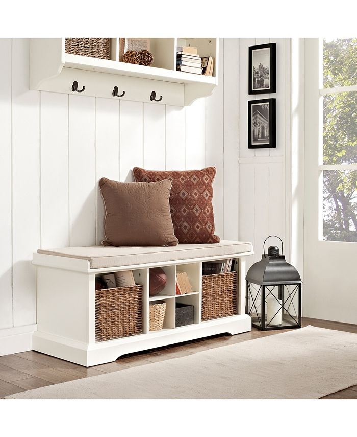 Crosley Brennan Entryway Storage Bench Macy's