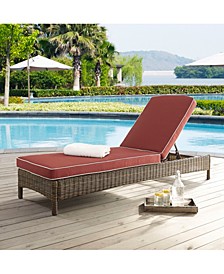 Bradenton Chaise Lounge With Cushions