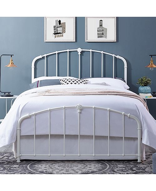 Crosley Hazel Queen Metal Headboard And Footboard Reviews