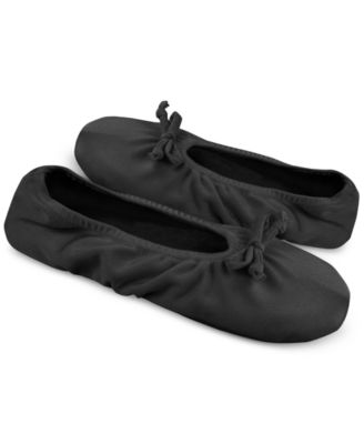 Women's Stretch Satin Ballerina Slippers