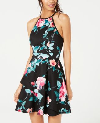 macys flower dress