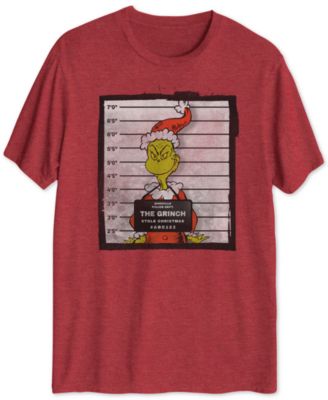 Hybrid - Grinch Mug Shot Graphic T-Shirt