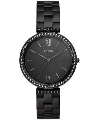 black metal watches for womens