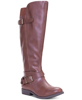 Style & Co Mayy Wide-Calf Boots, Created For Macy's - Macy's