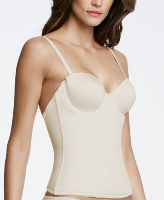 Paige Seamless Padded Strapless Longline Bra 8500