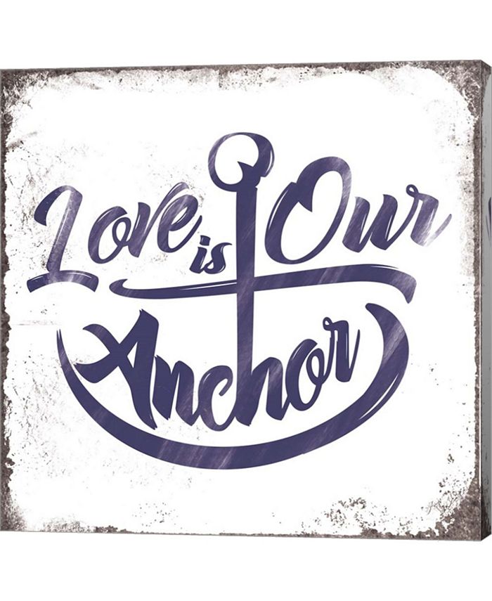 Metaverse Love Is Our Anchor By J.J. Brando Canvas Art & Reviews - Home