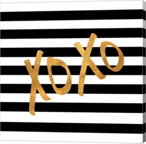 Valentines Stripes Iii By Sd Graphics Studio Canvas Art