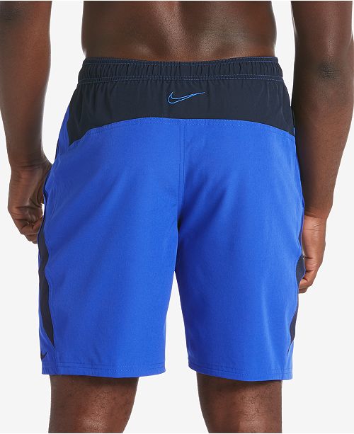 Nike Men's Contend 2.0 Colorblocked 9" Volley Swim Trunks & Reviews