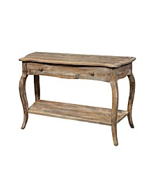 Rustic - Reclaimed Media/Console Table, Driftwood
