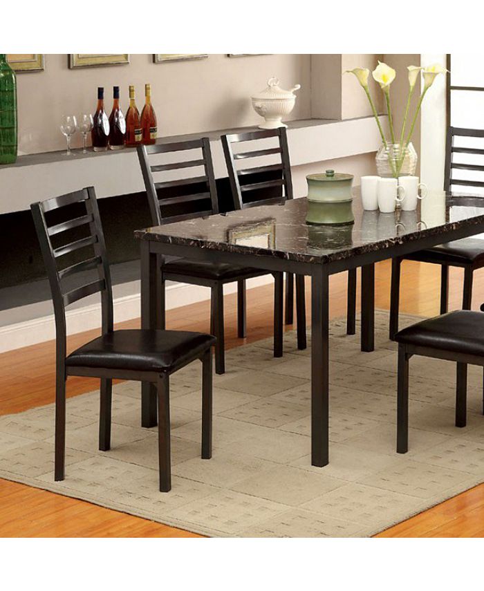 Benzara Traditional Style Dark Cherry Brown Round Dining Table Macy's