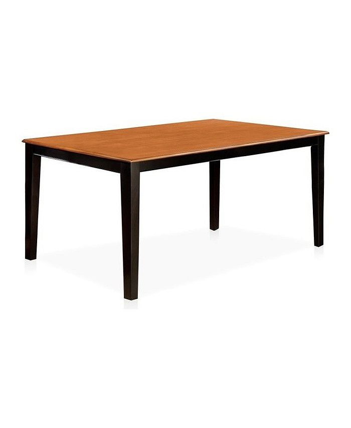 Benzara Rubber Wood Dining Table And Chairs 5 Piece Counter Height