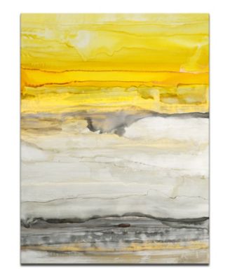 'Latest Sunset I' Abstract Canvas Wall Art, 40x30"