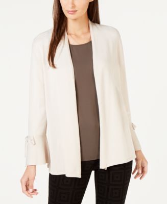 Alfani tie 2025 sleeve cardigan