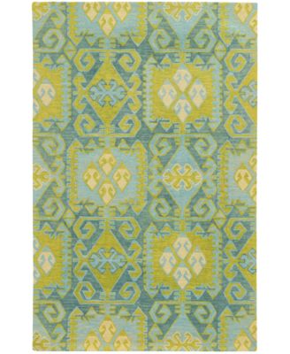 Tommy Bahama Home - Jamison 53304 Blue/Green 8' x 10' Area Rug