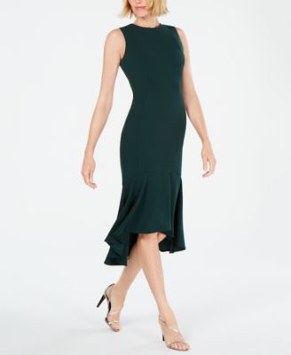 macy's calvin klein scuba dress