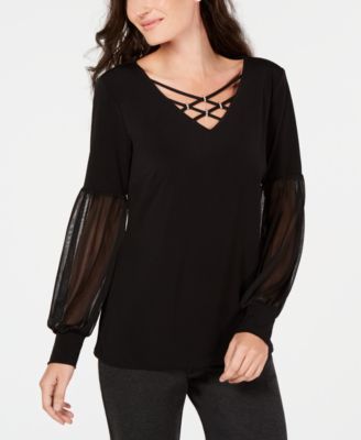 macys jm collection tops